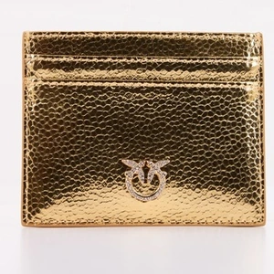 Comparateur de prix : Pinko Pinko CARD HOLDER SIMPLY Colour D?or