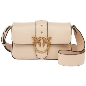 Comparateur de prix : Pinko borsa Love Bag One Mini Slouchy in pelle beige oro UNI