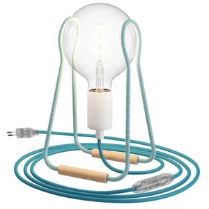 Creative Cables Lampe En Métal Taché Avec Ampoule pas cher