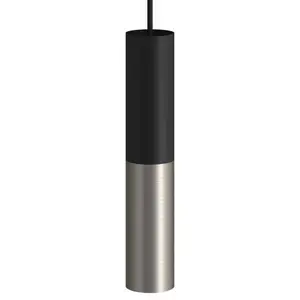 Comparateur de prix : Creative Cables Lampe Suspendue Avec Ampoule Textil Doble Tub-e14