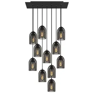 Creative Cables Lampe Suspendue Rose-one Xxl Ghostbell 11 Falls With Light BulbVendu paramazon