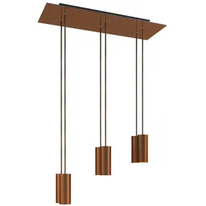 Creative Cables Lampe Suspendue Rectangular Rose-one Xxl 6 Falls With BulbsVendu paramazon
