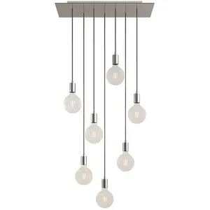 Comparateur de prix : Creative Cables Lampe Suspendue Rectangular Rose-one Xxl 7 Falls