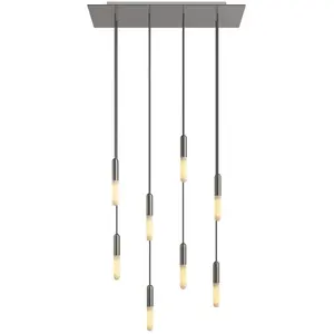 Creative Cables Lampe Suspendue Rectangular Rose-one Xxl 8 FallsVendu paramazon
