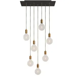 Creative Cables Lampe Suspendue Rose-one Xxl 7 FallsVendu paramazon