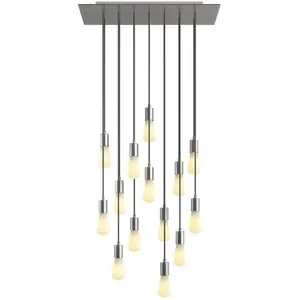 Comparateur de prix : Creative Cables Lampe Suspendue Rose-one Xxl 14 Falls