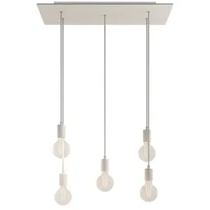 Creative Cables Lampe Suspendue Rose-one Xxl 5 FallsVendu paramazon
