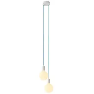 Creative Cables Lampe Suspendue Multiple 2 Falls With Light BulbVendu paramazon