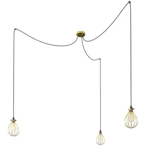 Creative Cables Lampe Suspendue Spider Drop 3 FallsVendu paramazon