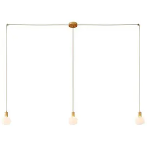 Creative Cables Lampe Suspendue Spider 3 Falls With Light BulbVendu paramazon