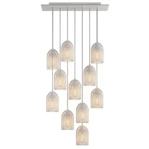 Creative Cables Lampe Suspendue Rose-one Xxl Ghostbell 11 Falls With Light BulbVendu paramazon