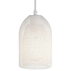 Creative Cables Lampe Suspendue Textile Ghostbell 1.2 M pas cher