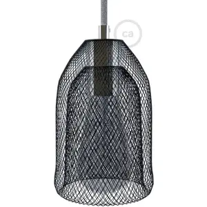 Comparateur de prix : Creative Cables Abat-jour Cage Cloche Fantôme En Métal