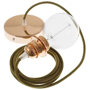 Creative Cables Lampe Suspendue Pendel Pour Abat-jour Rz27 Zigzag 2 M pas cher
