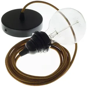 Creative Cables Lampe Suspendue Pendel Pour Abat-jour Rz23 Zigzag 50 Cm pas cher