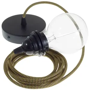 Creative Cables Lampe Suspendue Pendel Pour Abat-jour Rz24 Zigzag 2 M pas cher