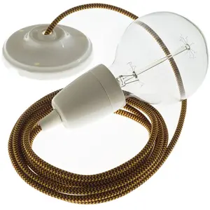 Creative Cables Lampe Suspendue Pendel Rz23 Zigzag 1 M pas cher