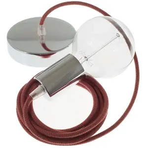 Creative Cables Lampe Suspendue Pendel Rz28 Zigzag 50 Cm pas cher