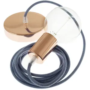 Creative Cables Lampe Suspendue Pendel Rz25 Zigzag 2 M pas cher