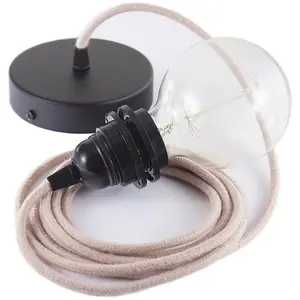 Creative Cables Lampe Suspendue Pendel Pour Abat-jour Rd71 Zigzag 1 M pas cher