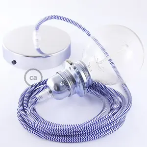 Creative Cables Lampe Suspendue Pendel Pour Abat-jour Rz12 Zigzag Diy 2 M pas cher
