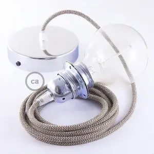 Creative Cables Lampe Suspendue Pendel Pour Abat-jour Rd73 Zigzag Diy 2 M pas cher