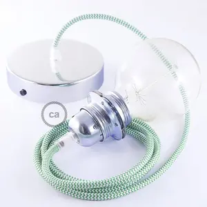 Creative Cables Lampe Suspendue Pendel Pour Abat-jour Rz06 Zigzag 1 M pas cher