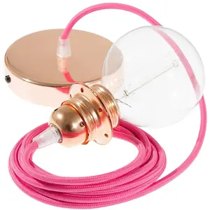 Creative Cables Lampe Suspendue Pendel Pour Abat-jour Rm08 1 M pas cher