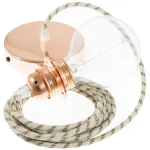 Creative Cables Lampe Suspendue Pendel Pour Abat-jour Rd53 Stripes 50 Cm pas cher