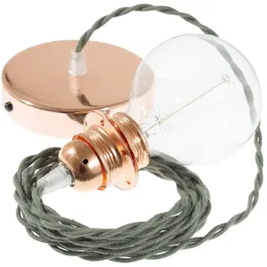 Creative Cables Lampe Suspendue Pendel Pour Abat-jour Tc63 Diy 50 Cm pas cher