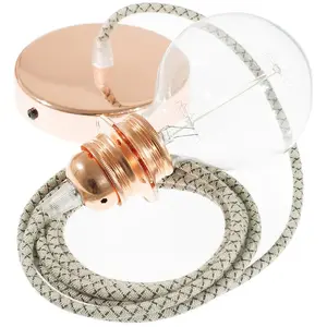 Creative Cables Lampe Suspendue Pendel Pour Abat-jour Rd64 Lozenge Diy 1 M pas cher