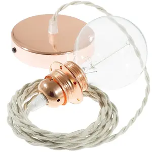 Creative Cables Lampe Suspendue Pendel Pour Abat-jour Tc43 Diy 1 M pas cher