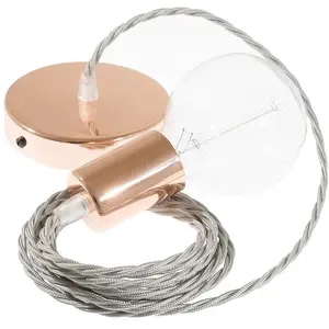 Creative Cables Lampe Suspendue Pendel Tm02 2 M Diy pas cher
