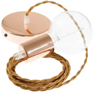 Creative Cables Lampe Suspendue Pendel Tm22 2 M Diy pas cher