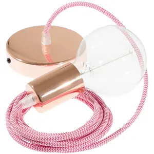 Creative Cables Lampe Suspendue Pendel Rz08 Zigzag 50 Cm pas cher