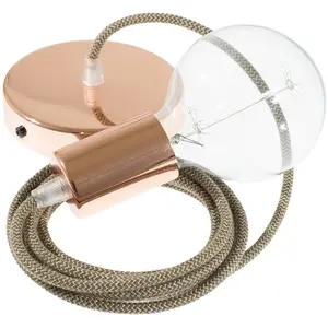Creative Cables Lampe Suspendue Pendel Rd73 Zigzag 1 M Diy pas cher