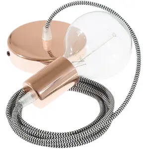 Creative Cables Lampe Suspendue Pendel Rz04 Zigzag 1 M pas cher