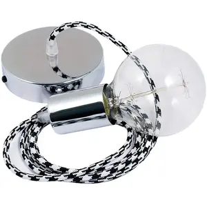 Creative Cables Lampe Suspendue Pendel Rp04 Bicolored 2 M pas cher