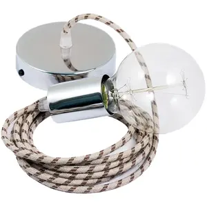 Creative Cables Lampe Suspendue Pendel Rd54 Stripes 2 M pas cher