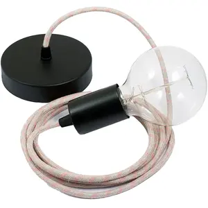 Creative Cables Lampe Suspendue Pendel Rd51 Stripes 2 M pas cher