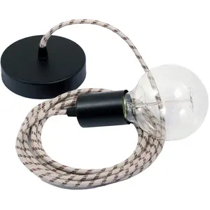 Creative Cables Lampe Suspendue Pendel Rd53 Stripes 2 M pas cher