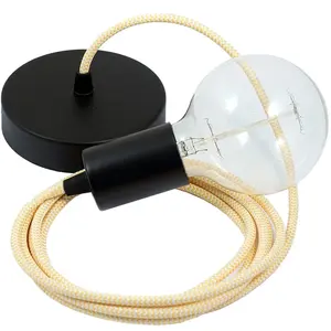Creative Cables Lampe Suspendue Pendel Rz10 Zigzag 2 M pas cher
