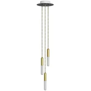 Creative Cables Lampe Suspendue P-light Rose-one 3 Falls