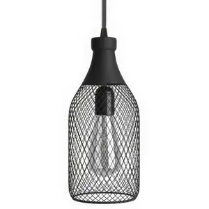 Creative Cables Lampe Suspendue Avec Abat-jour De Bouteille Jeroboam Avec Bulb 1.2 MVendu paramazon