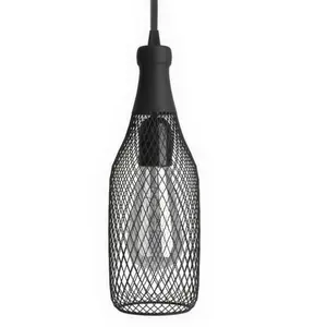 Creative Cables Lampe Suspendue Avec Ampoule Textile Magnum Bottle 1.2 M