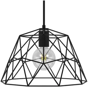 Creative Cables Lampe Suspendue Avec Ampoule Textile Dome 1.2 M pas cher