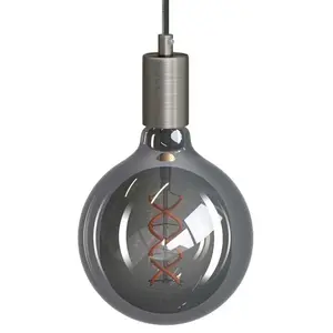 Creative Cables Lampe Suspendue Avec Ampoule Textile And Metal 1.2 M pas cher