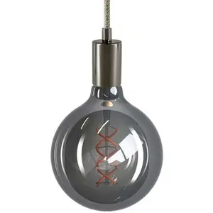 Creative Cables Lampe Suspendue Avec Ampoule Textile And Metal 1.2 M pas cher
