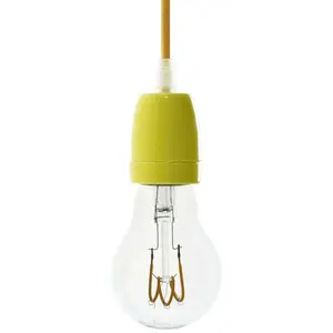 Creative Cables Lampe Suspendue Textile And Porcelain 1.2 MVendu paramazon