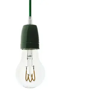 Creative Cables Lampe Suspendue Textile And Porcelain 1.2 MVendu paramazon